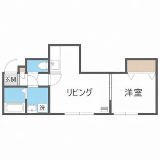 北海道札幌市西区琴似三条3丁目【アパート】の間取り