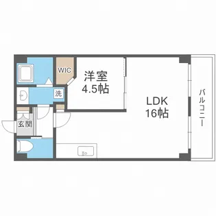 北海道札幌市中央区南九条西10丁目【マンション】の間取り
