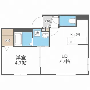 北海道札幌市中央区北四条西29丁目【マンション】の間取り