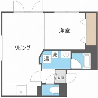 北海道札幌市豊平区平岸三条9丁目【マンション】の間取り