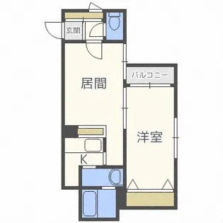 北海道札幌市東区北十二条東12丁目【マンション】の間取り