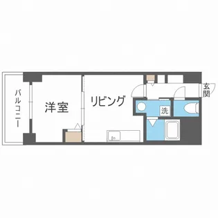 北海道札幌市西区八軒一条東1丁目【マンション】の間取り