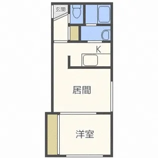 北海道札幌市豊平区豊平二条1丁目【マンション】の間取り