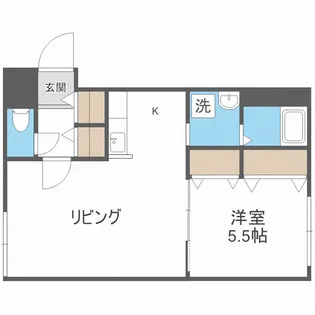 北海道札幌市西区琴似四条6丁目【マンション】の間取り