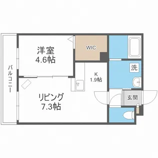 北海道札幌市手稲区前田四条10丁目【マンション】の間取り