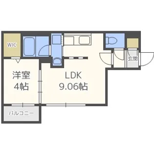 北海道札幌市中央区宮の森三条5丁目【マンション】の間取り