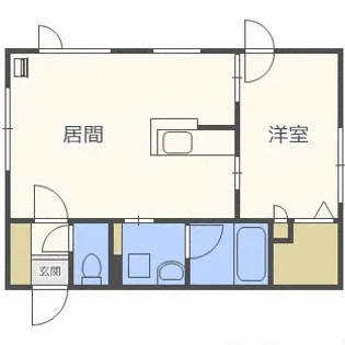 北海道札幌市西区発寒十条5丁目【マンション】の間取り