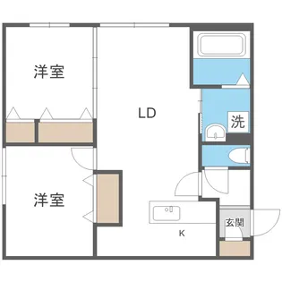 北海道札幌市北区北二十七条西6丁目【マンション】の間取り