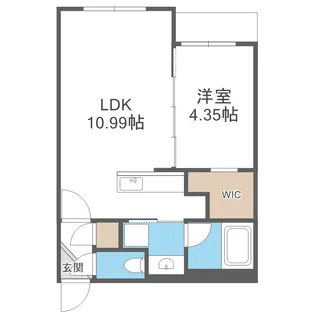 北海道札幌市白石区菊水五条2丁目【マンション】の間取り