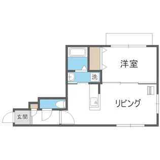 ラベンデール山鼻【3階】の間取り