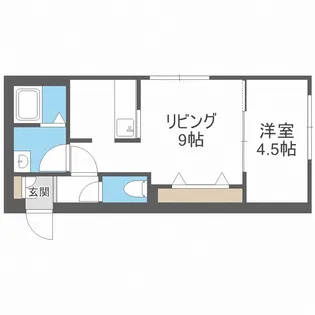 北海道札幌市西区発寒三条1丁目【マンション】の間取り