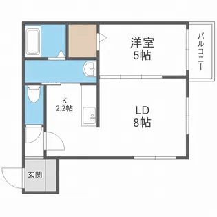 AltaMarea桑園【3階】の間取り