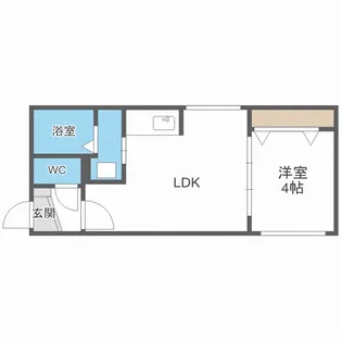 北海道札幌市中央区北四条西29丁目【マンション】の間取り
