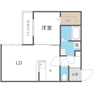 北海道札幌市手稲区曙二条1丁目【マンション】の間取り