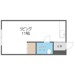 プレジデント円山【408号室】の間取り