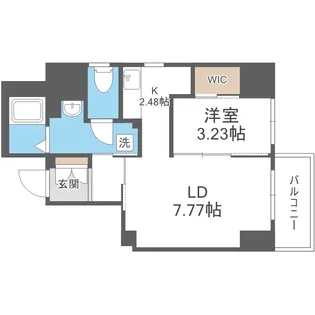 北海道札幌市中央区北四条東2丁目【マンション】の間取り