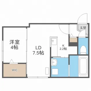 北海道札幌市厚別区厚別中央三条2丁目【マンション】の間取り