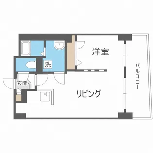 北海道札幌市中央区南十一条西1丁目【マンション】の間取り