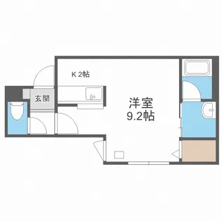 北海道札幌市中央区南六条西10丁目【マンション】の間取り