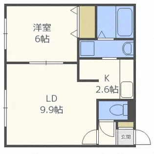FINE BOX【307号室】の間取り
