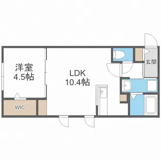 北海道札幌市豊平区平岸四条9丁目【マンション】の間取り