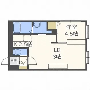北海道札幌市南区澄川四条3丁目【マンション】の間取り