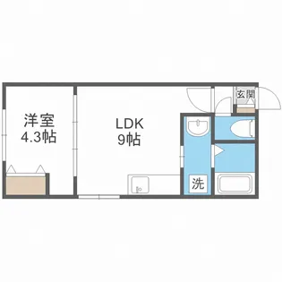 北海道札幌市中央区南三条西27丁目【マンション】の間取り