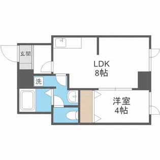 カーサベルタ【2階】の間取り