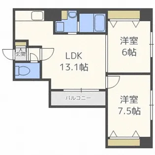 prod.23(プロド23)【303号室】の間取り