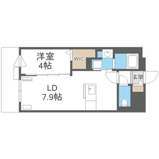 北海道札幌市中央区南四条西11丁目【マンション】の間取り