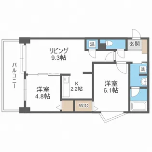 北海道札幌市中央区北三条東2丁目【マンション】の間取り