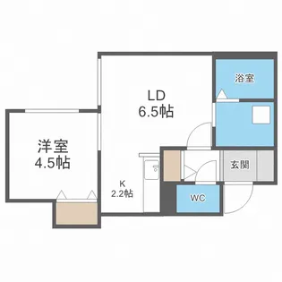 北海道札幌市北区北十七条西2丁目【マンション】の間取り