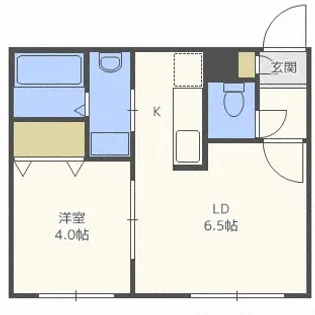 北海道札幌市豊平区平岸三条7丁目【マンション】の間取り