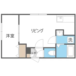北海道札幌市白石区本通13丁目南【マンション】の間取り