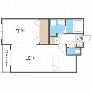 北海道札幌市中央区南六条西13丁目【マンション】の間取り