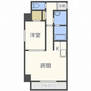 北海道札幌市中央区南四条東5丁目【マンション】の間取り