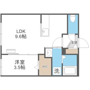 北海道札幌市手稲区前田二条11丁目【マンション】の間取り
