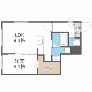 北海道札幌市中央区北一条西23丁目【マンション】の間取り