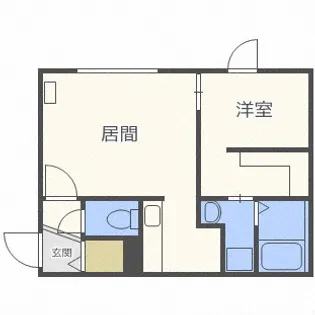 SENNA元町【2階】の間取り