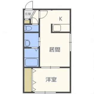 グランドサクセス南大通【402号室】の間取り