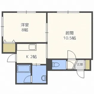 ブランピエール326【302号室】の間取り