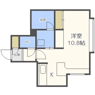 北海道札幌市中央区南五条西9丁目【マンション】の間取り