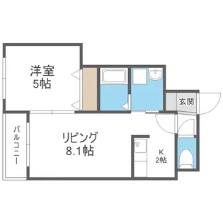 アヴァンツァーレ【3階】の間取り