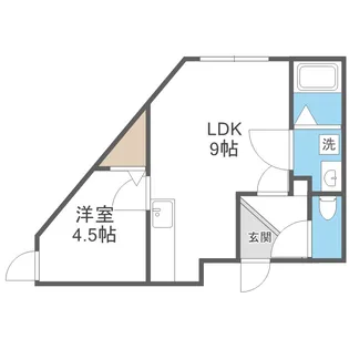 北海道札幌市豊平区美園八条3丁目【マンション】の間取り