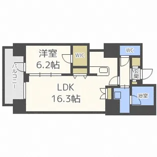 北海道札幌市中央区南四条東4丁目【マンション】の間取り