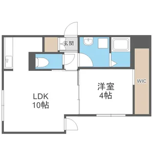 北海道札幌市北区北三十八条西5丁目【マンション】の間取り
