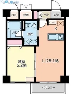 Kaya sumi topia【4階】の間取り