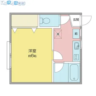 ベルテ明石【101号室】の間取り