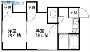 パルハイム【B-2号室】の間取り