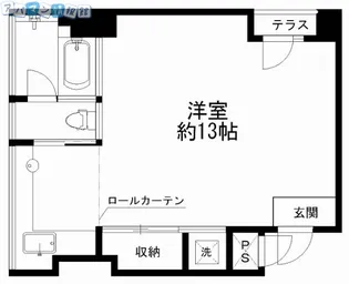 バンビル【3階】の間取り